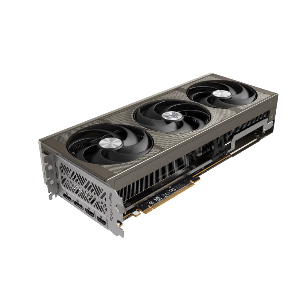 Sapphire Graphic Card RX 9070 16GB DDR6 OC Nitro Plus Triple Fan view 7